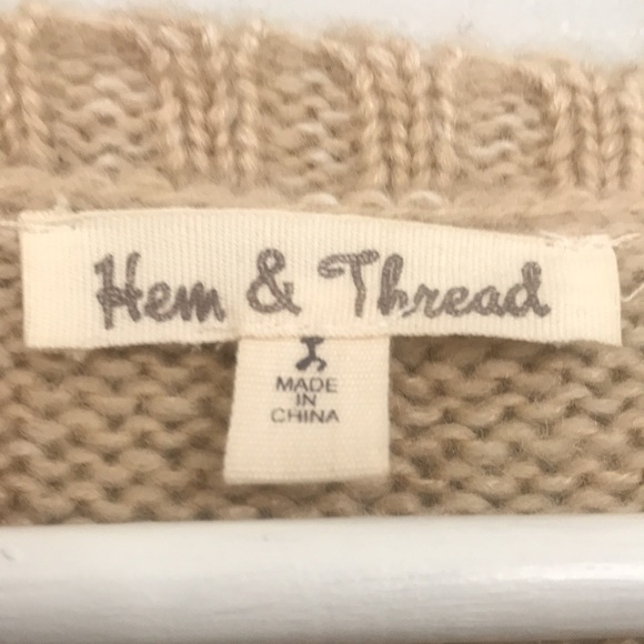 Hem & Thread Aztec Design Sweater - Picture 5 of 10